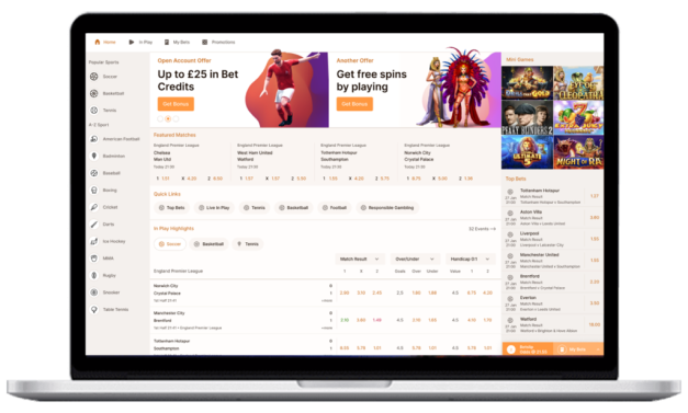 En yeni ürün dikeyimiz Sportsbook