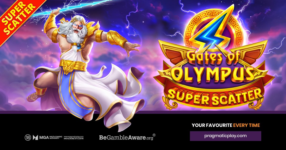 PRAGMATIC PLAY AMPS UP WIN POTENTIAL WITH GATES OF OLYMPUS SUPER SCATTER